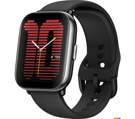  - Умные часы и браслеты Amazfit Active (полночный черный) - Active (полночный черный)