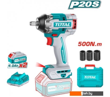  - Шуруповерты, гайковерты, электроотвертки Total TIWLI2050 (с 2-мя АКБ, кейс) - TIWLI2050 (с 2-мя АКБ, кейс)