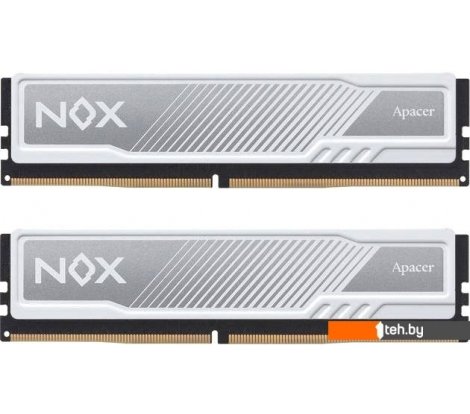  - Оперативная память Apacer NOX 2x8ГБ DDR4 3200 МГц AH4U16G32C28YMWAA-2 - NOX 2x8ГБ DDR4 3200 МГц AH4U16G32C28YMWAA-2