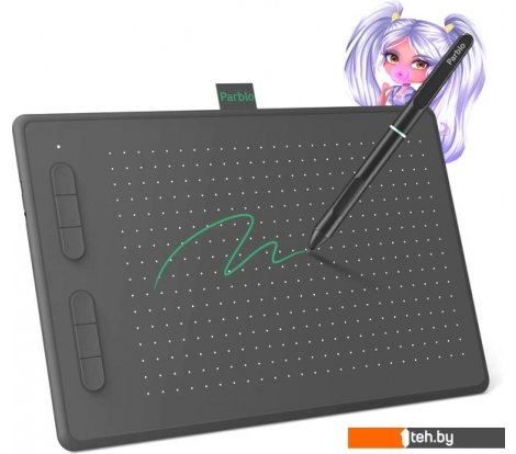  - Графические планшеты Parblo Ninos N10B (черный) - Ninos N10B (черный)