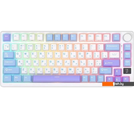 - Клавиатуры Royal Kludge RK-M75 RGB Taro Milk (RK Silver) - RK-M75 RGB Taro Milk (RK Silver)