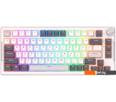 - Клавиатуры Royal Kludge RK-H81 RGB White Night (RK Brown) - RK-H81 RGB White Night (RK Brown)
