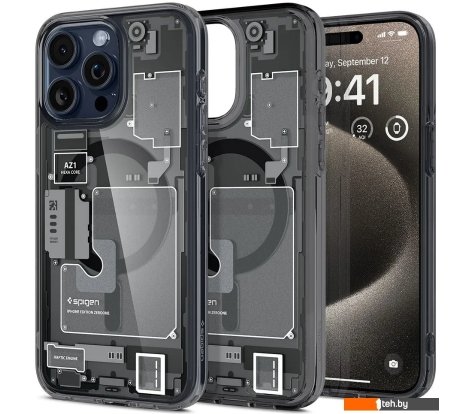  - Чехлы для телефонов Spigen Ultra Hybrid Zero One (MagFit) для iPhone 15 Pro Max ACS06582 (разноцветный) - Ultra Hybrid Zero One (MagFit) для iPhone 15 Pro Max ACS06582 (разноцветный)