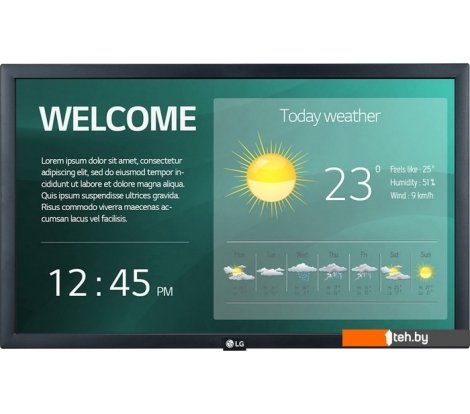  - Информационные панели LG 22SM3G-B - 22SM3G-B