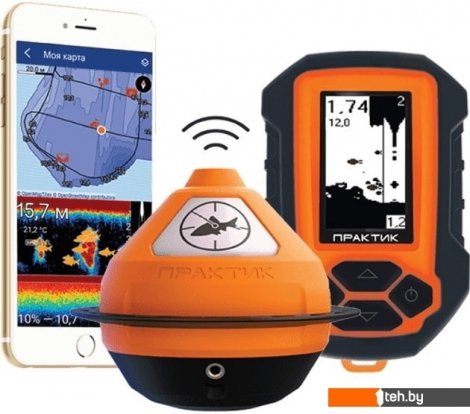 - Эхолоты Практик 7 BWF - 7 BWF