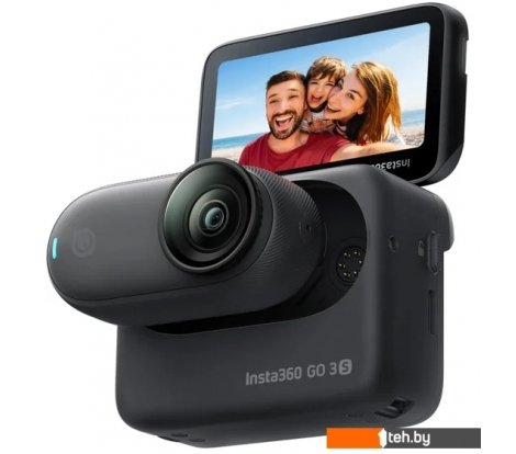  - Экшен-камеры Insta360 GO 3S 128GB (черный) - GO 3S 128GB (черный)