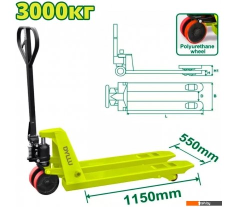 - Садовые и строительные тачки Dyllu DTNH1R30 - DTNH1R30