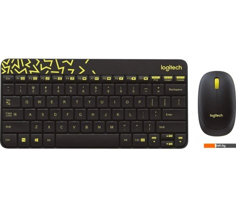  - Наборы периферии Logitech MK240 Nano 920-008198 (черный) - MK240 Nano 920-008198 (черный)