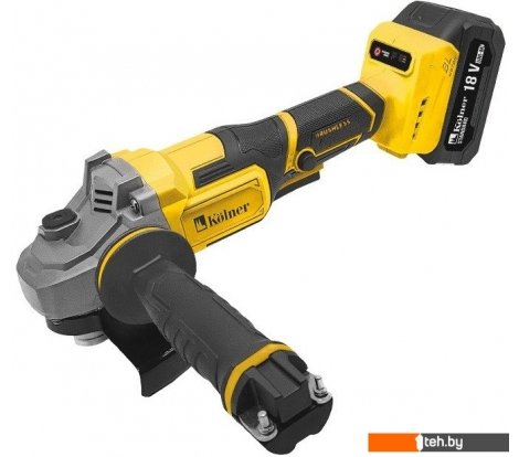  - Угловые шлифмашины (болгарки) Kolner KAG 18-125BL-2K (с 2-мя АКБ) - KAG 18-125BL-2K (с 2-мя АКБ)