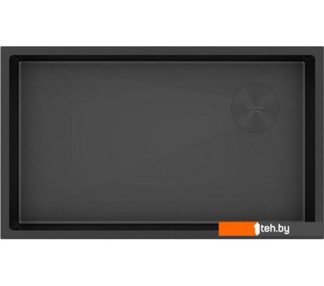  - Кухонные мойки Paulmark Next-Skew 74 UNI PM887444-MBN (черный/черный матовый) - Next-Skew 74 UNI PM887444-MBN (черный/черный матовый)