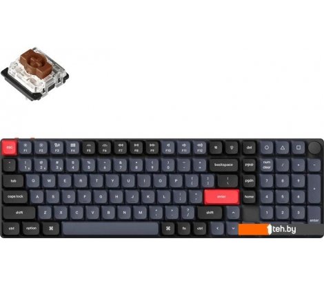 - Клавиатуры Keychron K17 Pro K17P-H3-RU (Gateron Low Profile Brown) - K17 Pro K17P-H3-RU (Gateron Low Profile Brown)
