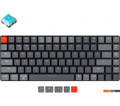  - Клавиатуры Keychron K3 V2 RGB K3-E2-RU (Keychron Low Profile Optical Blue) - K3 V2 RGB K3-E2-RU (Keychron Low Profile Optical Blue)