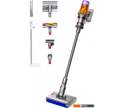  - Пылесосы Dyson V12s Detect Slim Submarine (желтый/никель) - V12s Detect Slim Submarine (желтый/никель)