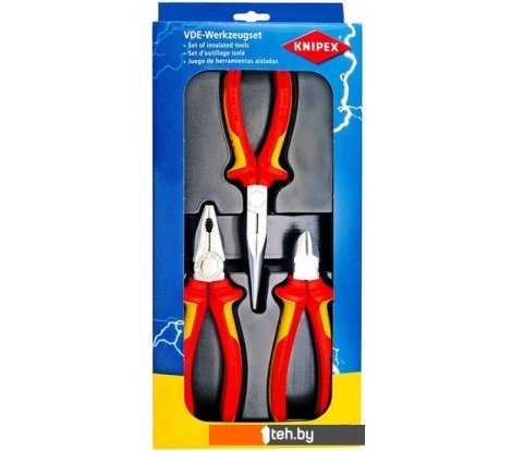 - Наборы инструментов Knipex 002012 (3 предмета) - 002012 (3 предмета)