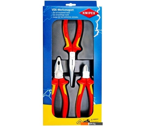  - Наборы инструментов Knipex 002012 (3 предмета) - 002012 (3 предмета)