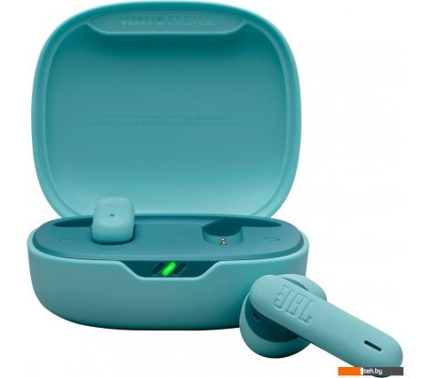  - Наушники и гарнитуры JBL Wave Flex 2 (голубой) - Wave Flex 2 (голубой)