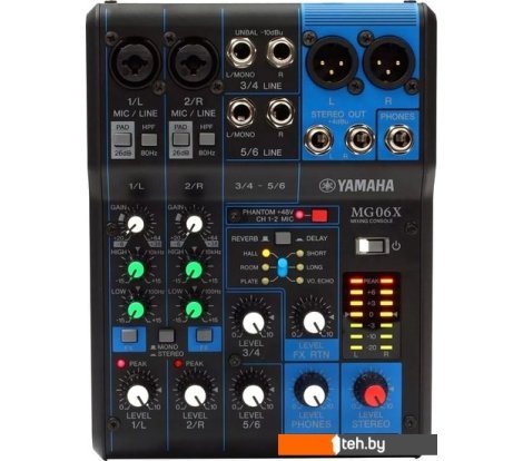  - Микшерные пульты и консоли Yamaha MG-06X - MG-06X