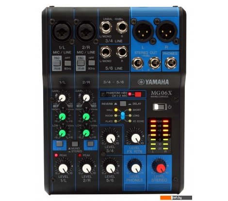  - Микшерные пульты и консоли Yamaha MG-06X - MG-06X