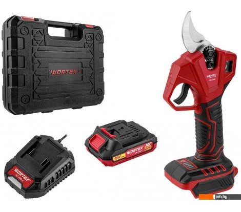  - Кусторезы и садовые ножницы Wortex CBS 2030 1329798 (с 1-им АКБ, кейс) - CBS 2030 1329798 (с 1-им АКБ, кейс)