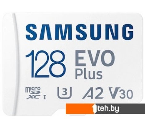  - Карты памяти Samsung EVO Plus 2024 microSDXC 128GB (с адаптером) - EVO Plus 2024 microSDXC 128GB (с адаптером)