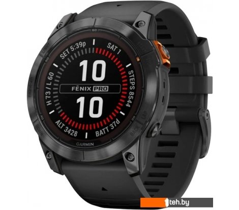  - Умные часы и браслеты Garmin Fenix 7 Pro Solar (сланцево-серый/черный) - Fenix 7 Pro Solar (сланцево-серый/черный)