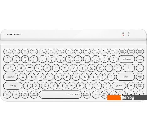 - Клавиатуры A4Tech Fstyler FBK30 (белый) - Fstyler FBK30 (белый)