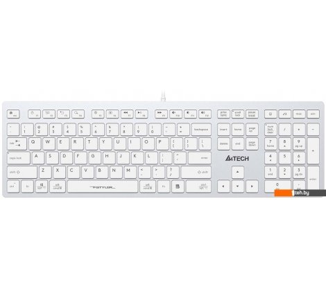 - Клавиатуры A4Tech Fstyler FX50 (белый) - Fstyler FX50 (белый)