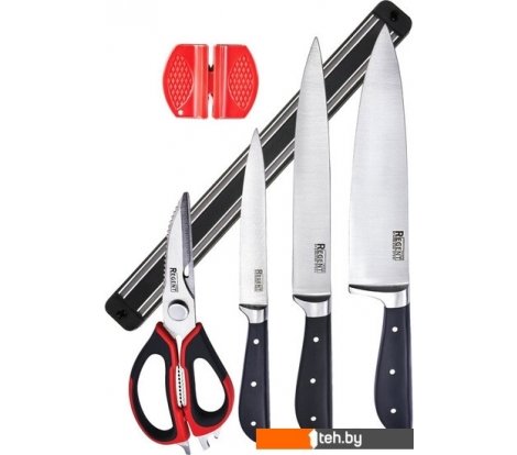  - Кухонные ножи, ножницы, овощечистки, точилки Regent Inox Tramonto 93-KN-TR-S01 (6 шт) - Tramonto 93-KN-TR-S01 (6 шт)