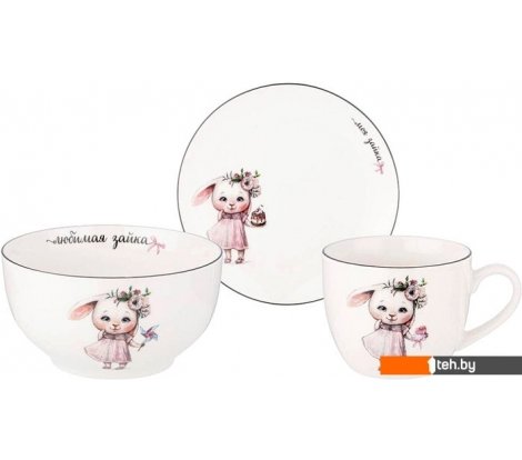  - Тарелки, салатники, блюда и наборы Lefard Моя зайка 260-687 - Моя зайка 260-687