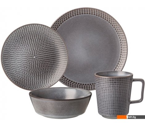  - Тарелки, салатники, блюда и наборы Bronco Graphite 445-119 - Graphite 445-119