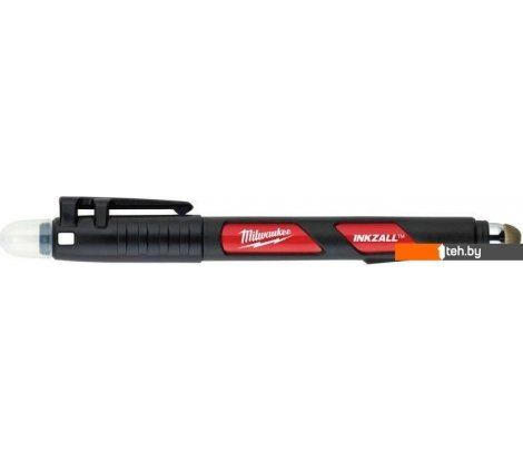  - Строительный, слесарный, монтажный инструмент Milwaukee Inkzall Fine Point Marker with Stylus 48223101 (черный) - Inkzall Fine Point Marker with Stylus 48223101 (черный)
