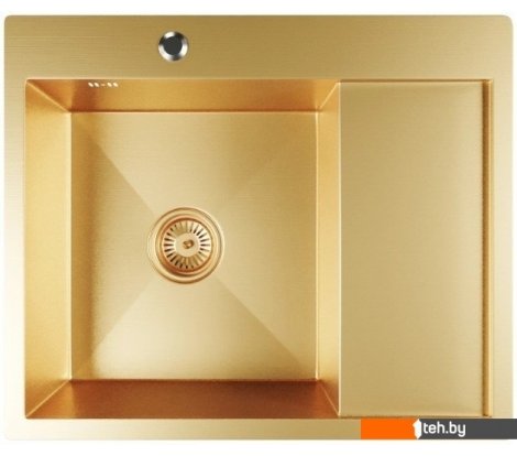  - Кухонные мойки Mixline Pro 552924 (золото, с сифоном) - Pro 552924 (золото, с сифоном)