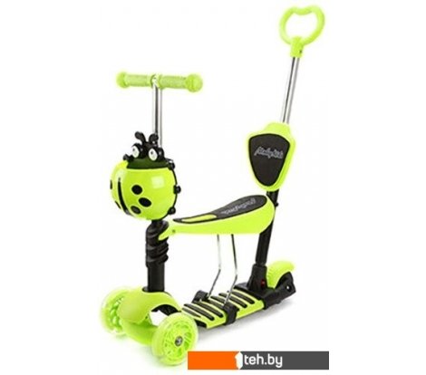  - Самокаты Moby Kids Божья коровка 3 в 1 641274 (зеленый) - Божья коровка 3 в 1 641274 (зеленый)