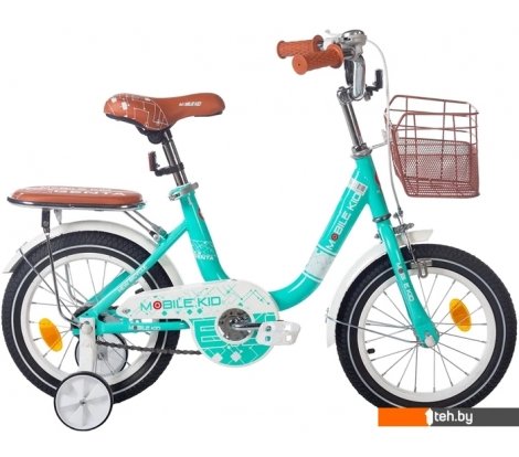  - Детские велосипеды Mobile Kid Genta 14 (бирюзовый) - Genta 14 (бирюзовый)
