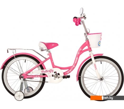  - Детские велосипеды Novatrack Butterfly 20 2022 207BUTTERFLY.PN23 (розовый) - Butterfly 20 2022 207BUTTERFLY.PN23 (розовый)