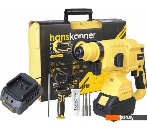  - Перфораторы Hanskonner HRH2024BL (с 1-им АКБ, кейс) - HRH2024BL (с 1-им АКБ, кейс)