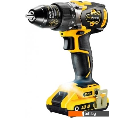 - Шуруповерты, гайковерты, электроотвертки Hanskonner HCD1865BL (с 2-мя АКБ) - HCD1865BL (с 2-мя АКБ)