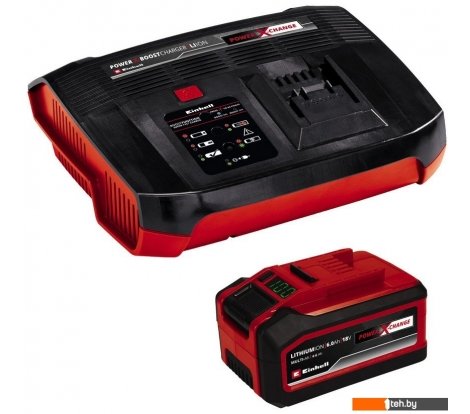  - Аккумуляторы и зарядные устройства для инструмента Einhell 18V 4-6Ah Boost 4512143 (18В/4-6 Ач + 18В) - 18V 4-6Ah Boost 4512143 (18В/4-6 Ач + 18В)
