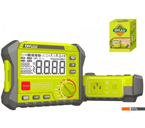  - Мультиметры, токовые клещи, индикаторные отвертки Dyllu DTDM9506 - DTDM9506