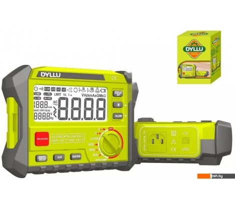  - Мультиметры, токовые клещи, индикаторные отвертки Dyllu DTDM9506 - DTDM9506