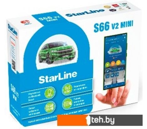  - Автосигнализации StarLine S66BT V2 Mini - S66BT V2 Mini