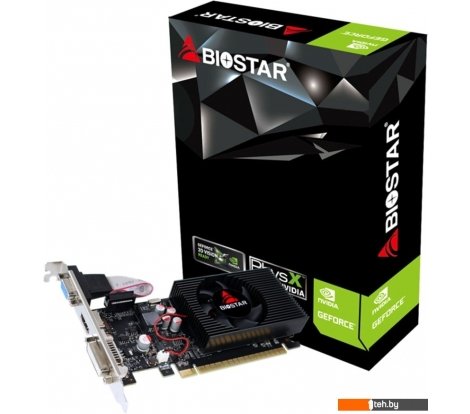  - Видеокарты BIOSTAR GeForce GT 730 4GB DDR3 VN7313TH41 (LP) - GeForce GT 730 4GB DDR3 VN7313TH41 (LP)