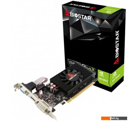  - Видеокарты BIOSTAR GeForce GT 710 2GB DDR3 VN7103THX6 - GeForce GT 710 2GB DDR3 VN7103THX6