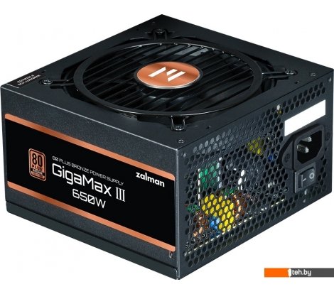  - Блоки питания Zalman GigaMax III 650W ZM650-GV3 - GigaMax III 650W ZM650-GV3
