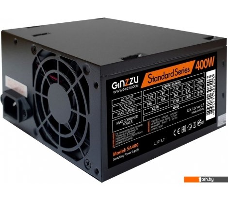  - Блоки питания Ginzzu SA400 - SA400