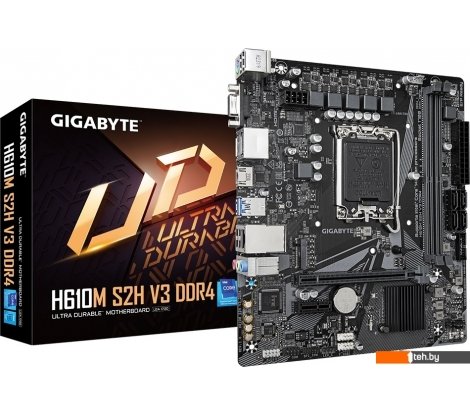  - Материнские платы Gigabyte H610M S2H V3 DDR4 (rev. 1.0) - H610M S2H V3 DDR4 (rev. 1.0)