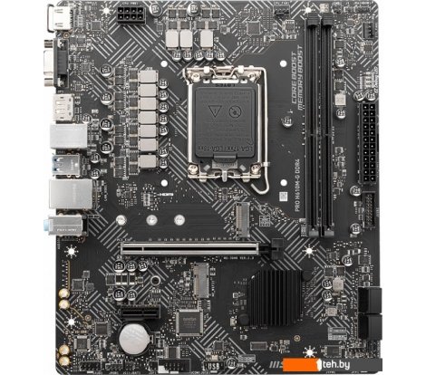  - Материнские платы MSI PRO H610M-G DDR4 - PRO H610M-G DDR4