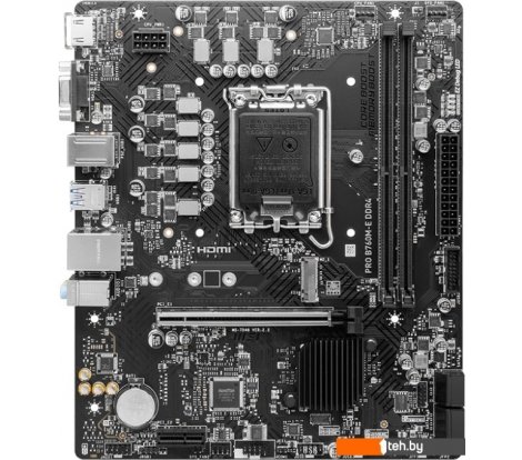  - Материнские платы MSI Pro B760M-E DDR4 - Pro B760M-E DDR4