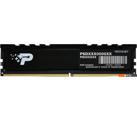  - Оперативная память Patriot Signature Premium Line 16ГБ DDR5 5600 МГц PSP516G560081H1 - Signature Premium Line 16ГБ DDR5 5600 МГц PSP516G560081H1