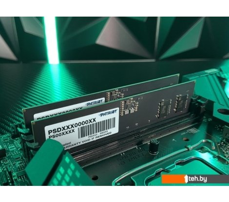  - Оперативная память Patriot Signature Line 8ГБ DDR5 5600 МГц PSD58G560081 - Signature Line 8ГБ DDR5 5600 МГц PSD58G560081